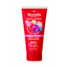 Маска-эксперт IRIS Keratin program 180 мл color protect туба