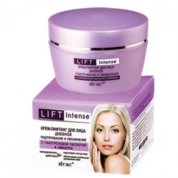 Крем-лифтинг для лица дневной Витэкс Lift Intense Подтягивание и увлажнение с гиалуроновой кислотой и имбирем 45 мл