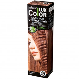 Бальзам оттеночный для волос Белита COLOR LUX, тон 07 табак, 100 мл Бальзам оттеночный для волос Белита COLOR LUX, тон 07 табак, 100 мл