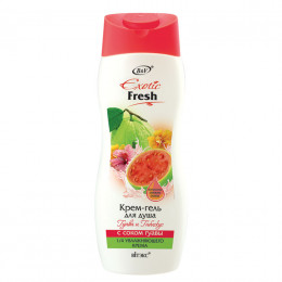 Крем-гель для душа Витекс EXOTIC FRESH JUISE ГУАВА и ГИБИСКУС 500мл