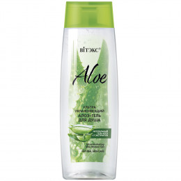Алоэ-гель для душа ультраувлажняющий Витэкс Aloe+7 экстрактов 400 мл